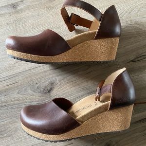 Birkenstock Papillio Mary Janes Cognac size 39
